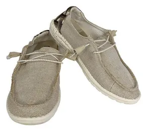 Hey Dude Shoes Wendy Brown Aztec 9 Canvas Slip On thumbnail 1