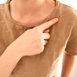 Vintage Merona Silk Blend Tee Shirt thumbnail 4