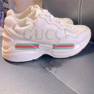 GUCCI RHYTON Sneakers GUCCI LOGO Size 34/4US thumbnail 9
