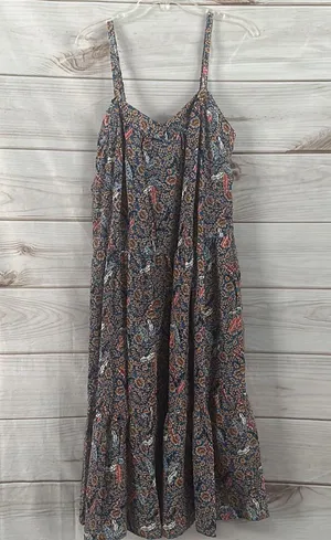 Tiered A Line Cotton Dress thumbnail 5