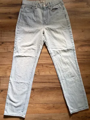 Madewell The perfect vintage Jean Sz 26 high rise light wash Straight-Leg Jeans thumbnail 1