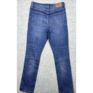 Madewell High Rise Slim Boyfriend Embroidered Flowers Women’s Jeans‎ 26 thumbnail 6