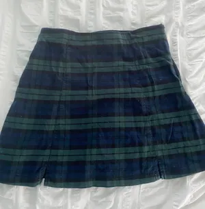 John Galt (Brandy Melville) Green Plaid Mini Skirt thumbnail 1