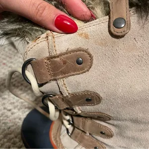 Sorel Joan Of Arctic Tan Waterproof Lined Shearling Winter Boots- Size 7 thumbnail 12