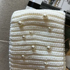 Victorias Secret Holiday Winter Headband & Gloves Set With Pearls thumbnail 3
