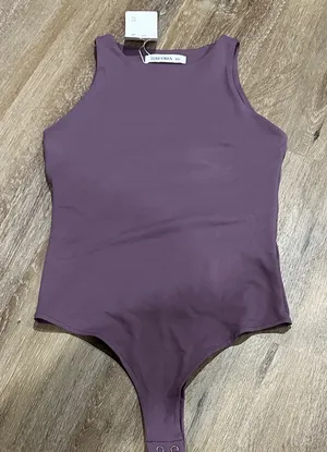 Mauve Purple XS tank top bodysuit thumbnail 1