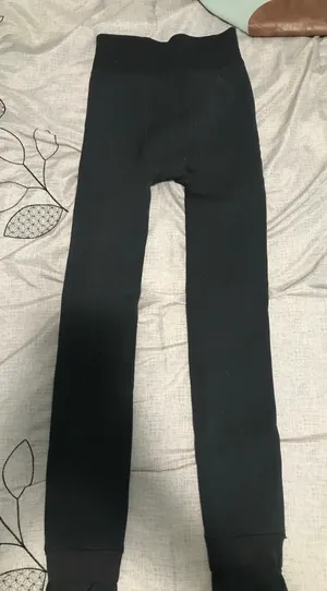 Warm tight leggings Black thumbnail 1