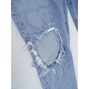AGOLDE Jeans Womens 28 Nico Jean High Rise Button Fly Cropped Headlines Distress thumbnail 6