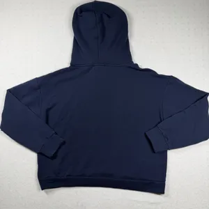 Quince Fleece Pullover Hoodie Women’s XS Navy Blue thumbnail 2