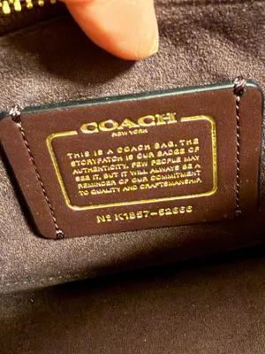 Coach Vintage Black Leather Bag thumbnail 8