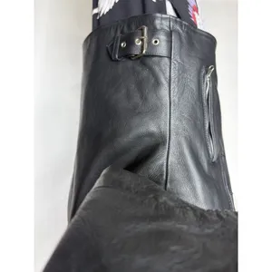 River Road Women's Small Black Cowhide Leather Motorcycle Moto Biker Jacket thumbnail 8