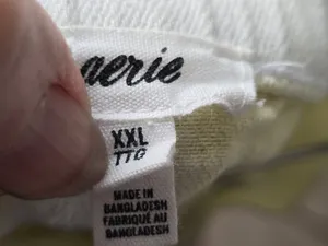 O aerie White and Yellow Tie-Dye Distressed Denim Shorts XXL thumbnail 2