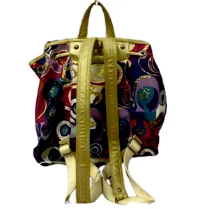 COACH Poppy Pop C Graffiti Backpack Wide Adjustable Straps W/ COACH DUST BAG thumbnail 3