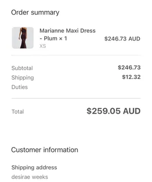 Babyboo Dress Marianne Maxi Dress thumbnail 3