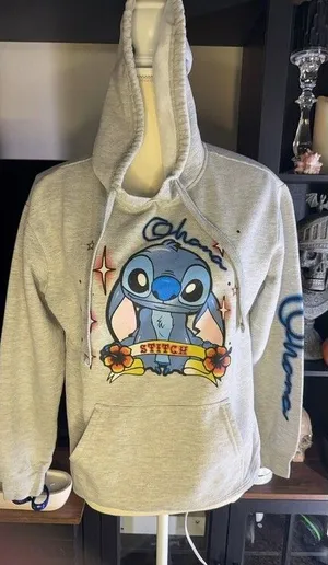 Disney Stitch Ohana Graphic Hoodie thumbnail 1