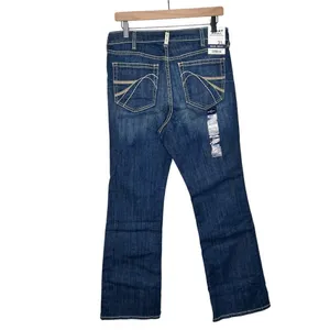 New Women’s Ariat R.E.A.L. High Rise Dorothy Boot Cut Jean Size 31 Short thumbnail 5