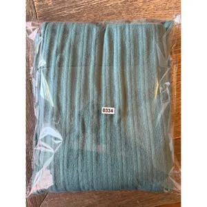 Abercrombie & Fitch Womens XL Sage Green Ribbed‎ Knit Midi Bodycon Dress Slit thumbnail 6