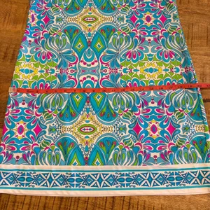 Jude Connally Carissa Shift Mini‎ Dress S Printed Resort Vacation Stretch Knit thumbnail 8