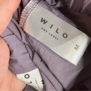 Wilo the label lavender cargo‎ parachute pants size medium Purple thumbnail 6
