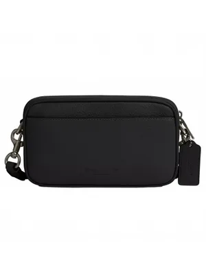 Coach Jayden Crossbody Bag NWT Black Pebbled Leather/Gunmetal thumbnail 2
