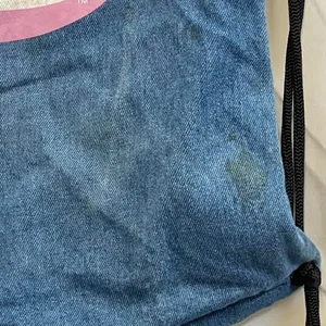Von Dutch Y2K Grunge Denim Drawstring Backpack thumbnail 5