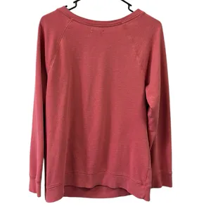 Vintage Cotton Blend Mauve Old Navy Scoop Neck French Terry Sweatshirt Large thumbnail 2