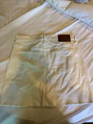 J crew white denim skirt thumbnail 5
