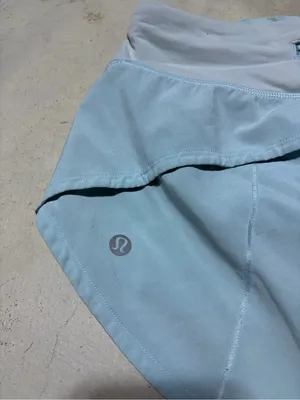 Lululemon Light Blue Women's Athletic Shorts 6 thumbnail 6
