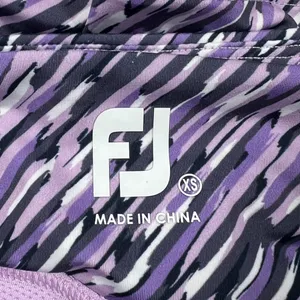 FootJoy Golf Skort XS Purple Print Performance Athletic Skirt Country Club EUC thumbnail 8