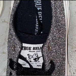 True Religion Janis Chunky Glitter Sneakers, Silver, Size 7.5 thumbnail 4