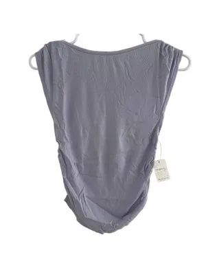 Free People Night We Met Tee Lavender Blue NWT XS thumbnail 7