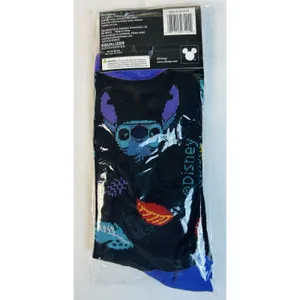New Lilo & Stitch Crew Socks Women's Size 9-13 Colorful Novelty Fun Disney Movie thumbnail 11