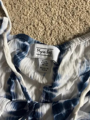 Myra Bay Dress Blue Size M thumbnail 3