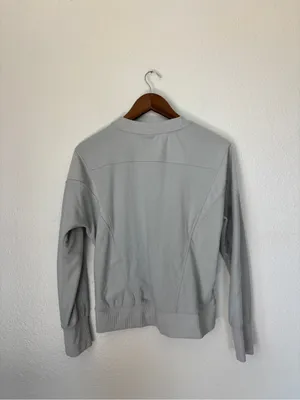 RBX Solid Light Grey Cozy Sweatsuit Gray thumbnail 2