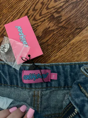 Edikted Xs  Jean Shorts thumbnail 3