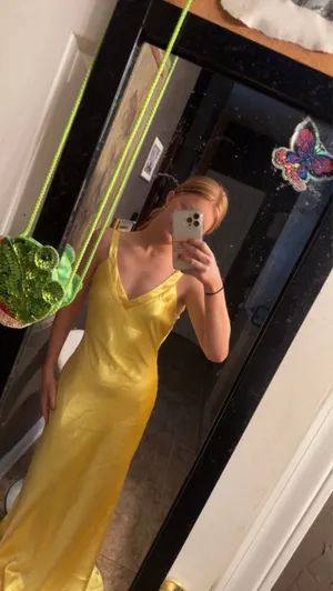 Lulus Dress Maxi Yellow thumbnail 3