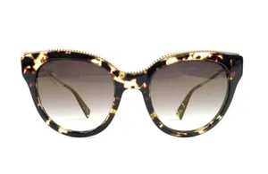 Marc Jacobs Brown Tortoise Gradient 165/S Twisted Temple Cat Eye Sunglasses thumbnail 1