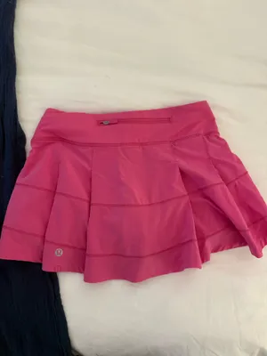 Lululemon Pace Rival Skirt Pink Size 2 thumbnail 2