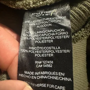 Affliction Black Premium Womens XS Green Military Style Hooded Jacket thumbnail 6