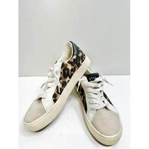 Steve Madden Fashion Sneakers Leopard Print‎ Star Suede Multi Color Size 5 thumbnail 7