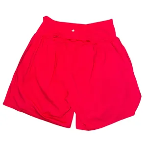 Halara High Waisted Activewear Shorts Hot Pink XL Nylon Elastane Back Pocket thumbnail 2