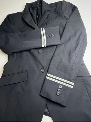 United Airlines Flight Attendant Blazer Fourmy Cintas Women 4 Tall Wool Blend thumbnail 7