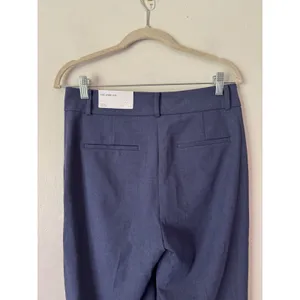 NWT Ann Taylor The Wide Leg Trousers Women’s Size 2 Pleated Blue Career thumbnail 4