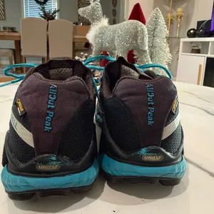 Merrell women’s Black and Teal running Sneakers thumbnail 6