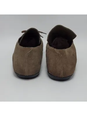 G Wiz Womens Dark Beige Rusty 261037 Suede Lace Up Solid Pump Shoes Size 7M thumbnail 3