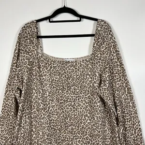 ASOS Curve Animal Print Long Dress Long Sleeves Women’s‎ Plus Size 24 thumbnail 6