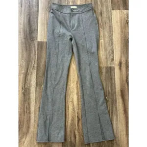 Anthropologie Maeve Seamed Flare Pants Grey Women’s 2 thumbnail 4