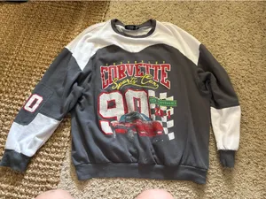 Oversized sweatshirt Gray thumbnail 1