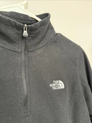 The North Face Women’s Black 1/4 zip Fleece Pullover thumbnail 3