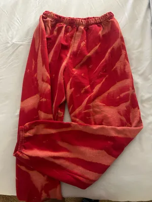 Red Women’s Sweatpants thumbnail 1